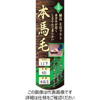 藤原産業 緑長 左官ブラシ ゴマ本馬毛 1丁半 6行 柄なし 1チョウハン6ギョウエナシ 1個（直送品）