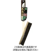 藤原産業 緑長 左官ブラシ ゴマ本馬毛 1丁半 3行 柄付き 1チョウハン3ギョウエツキ 1本（直送品）