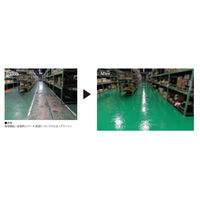 床塗料シリーズ 密着コンクリには(10KG)アイボリー 1セット（直送品）