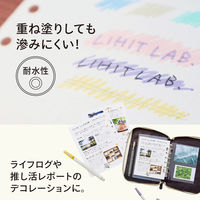 リヒトラブ リヒトmyfa推し活ライフログデコレーションマーカーペンシャーベットピンク PN102-12 1セット(1本×10)（直送品）