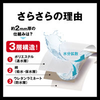 激落ちくん 笑激SHOCK マジかるバスマット L ブラウン BR B00651 1セット（1枚×3）厚さ約2mm レック