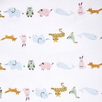 aden + anais　エイデンアンドアネイ おくるみ スワドル アルファベットアニマル 1セット（2枚入）ダッドウェイ