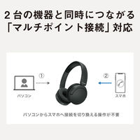パナソニック ワイヤレスステレオヘッドホンRBーHF630BーK Bluetooth RB-HF630B-K 1個