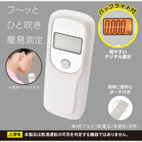 オーム電機 アルコールテスター 08-1258 1台（直送品）