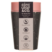 アイティインターナショナル 水筒 約 227ml CircularCup SDGs ピンク 422582 1個（直送品）