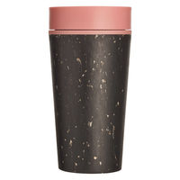 アイティインターナショナル 水筒 約 340ml CircularCup SDGs ピンク 422586 1個（直送品）