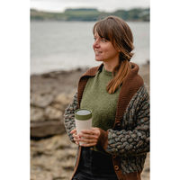 アイティインターナショナル 水筒 約 340ml CircularCup SDGs グリーン 422587 1個（直送品）