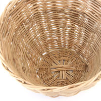 トモ・コーポレーション バスケット ラタン カゴ網 取っ手付き 425423 1個（直送品）