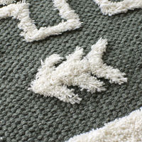 トモ・コーポレーション 玄関マット 45×75cm 室内 ボーホータッチ モノ 428127 1個（直送品）