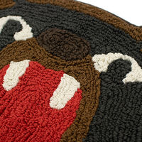 トモ・コーポレーション 玄関マット 45×51cm 室内 動物 ツキノワグマ 432342 1個（直送品）