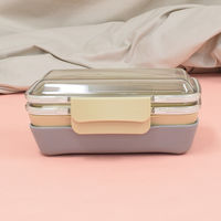 イエロースタジオ お弁当箱 キャルブレドーム1段ランチボックス750ml グレー 439632 1個（直送品）