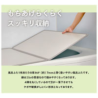 ミエ産業 風呂ふた 組み合わせ 75×140cm L14 3枚組 Ag抗菌アルミ組合せ風呂ふた 464855 1個（直送品）