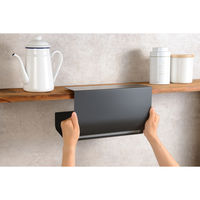 オークス leye キッチンペーパーハンガー ラージ グレー 468961 1個（直送品）