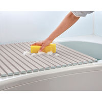 ミエ産業 風呂ふた シャッター Ag抗菌 日本製 75×110cm 用 L-11 実寸75×112cm モカグレー 475840 1個（直送品）