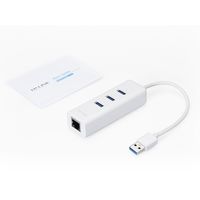 TP-LINK パソコンアクセサリー 2in1 USB＆有線LANアダプター UE330 JP