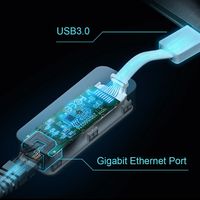 TP-LINK パソコンアクセサリー USB 3.0ギガビット有線LANアダプター UE300