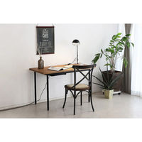 【軒先渡し】東馬 ウォルク デスク 幅1200×奥行550×高さ720mm 54674870 1台（直送品）