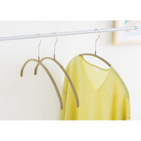 清水産業株式会社 人体ハンガー ゴールド 60本組 119610 1セット(60個入)（直送品）