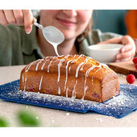 清水産業 洗いやすい たためる焼き型S ブルー 120712 1個（直送品）