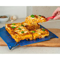 清水産業 洗いやすい たためる焼き型SQ ブルー 120714 1個（直送品）