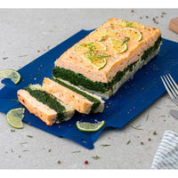 清水産業 洗いやすい たためる焼き型M ブルー 120713 1個（直送品）