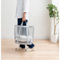 清水産業 さらっとメッシュランドリーバッグ 20455 1個（直送品）