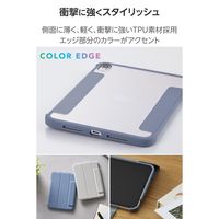エレコム iPad mini ケース 8.3インチ(A17 Pro) 2アングル 耐衝撃 TB-A25SWVFCBG 1個