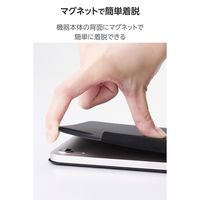 エレコム iPad mini ケース 8.3インチ(A17 Pro) 軽量 薄型 TB-A25SWVPF2BK 1個