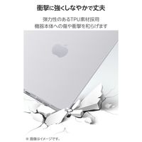 エレコム iPad mini ケース 8.3インチ(A17 Pro) ソフト 軽量 TB-A25SUCCR 1個