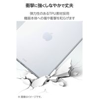 エレコム iPad Pro ケース 13インチ (M4) ソフト 軽量 クリア TB-A25PLUCCR 1個