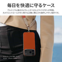 iPhone 17 Pro UNIQ 耐衝撃 Magsafe対応 スリムPUレザーケース  ダラスブラック（直送品）