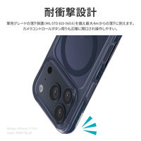 iPhone 17 Pro Max UNIQ 360°衝撃バンパー付き 3層保護ケース  ブランクホワイト（直送品）