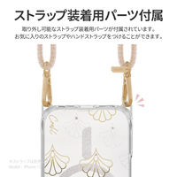 iPhone 17 Pro Max Coehl ストラップループ付属 ワイヤレス充電対応 ケース  スパークリングシルバー（直送品）