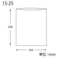 シモジマ HEIKO 不織布袋 不織布インナーバッグ 15ー25 ホワイト 008733911 1セット(1セット(100枚入)×40)（直送品）