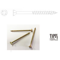 八尾製鋲 内装タピックス 鉄 特殊フレキ頭 クロメート 3.8×45 ナゲシビス 1100100006071 1箱(1200本入)（直送品）