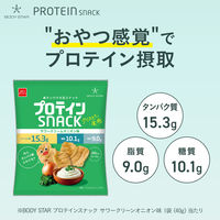 おやつカンパニー　プロテインスナック サワークリームオニオン味 BODY STAR（ボディスター） 1セット（1袋（40g）×2）