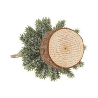 【アウトレット】クリスマス　スノーツリー(S) グリーン LAKOLE/ラコレ