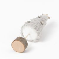 クリスマス　ファーベルツリー グレー LAKOLE/ラコレ