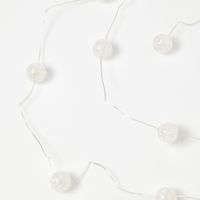 クリスマス　LED グリッター(クラック) ホワイト LAKOLE/ラコレ