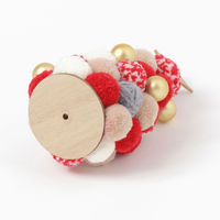 クリスマス　ポンポンツリー(L) レッド LAKOLE/ラコレ