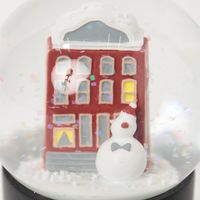 クリスマス　スノードーム(L) スノーマン LAKOLE/ラコレ