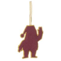 クリスマス　刺繍オーナメント(サンタ) LAKOLE/ラコレ