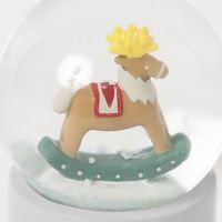 クリスマス　スノードーム(S) トナカイ LAKOLE/ラコレ