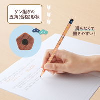 プラス 鉛筆 えんぴつ 2B 5角 （五角） 限定 受験生応援 41089 1セット（2本入）