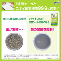 デオトイレ ふんわり香る 消臭・抗菌シート 気分安らぐ茶葉の香り 20枚 1袋 ユニ・チャーム