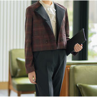 selery ショートジャケット 7号 ボルドー 25303-7 1枚（直送品）