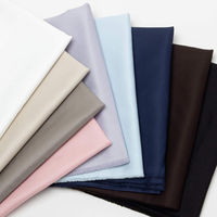 日本紐釦貿易 綿サテン生地 巾108cm×9m切売カット 黒 YS11063-6-9M 1カット（直送品）