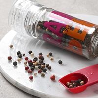 カルディコーヒーファーム スパイスアップ レインボーペッパー 48g(ミル付き) 1セット（1個×3） プラ容器 胡椒 コショウ