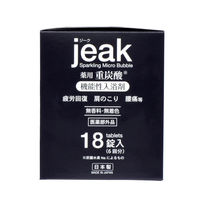 薬用 重炭酸 ジーク jeak 機能性入浴剤 1箱（18錠） 紀陽除虫菊