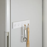 5連フック キッチンフック 小物収納 マグネット ホワイト FK-5HNＷ 1個 伸晃